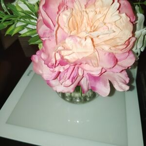 Pink and Cream Floral Arrangement